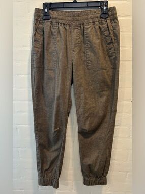 Prana Olive Green Hemp Blend Joggers Size Small Athleisure Granola Hiking
